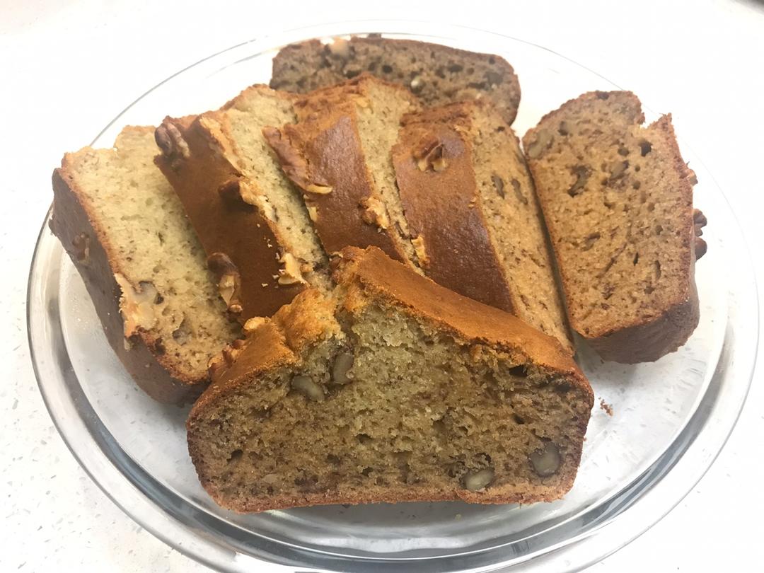 星巴克香蕉核桃蛋糕（Banana loaf）