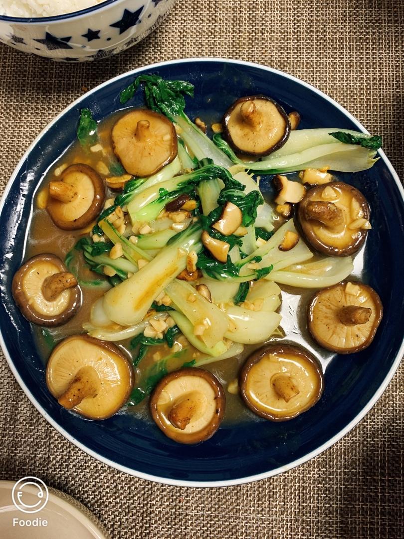 蚝油香菇小油菜