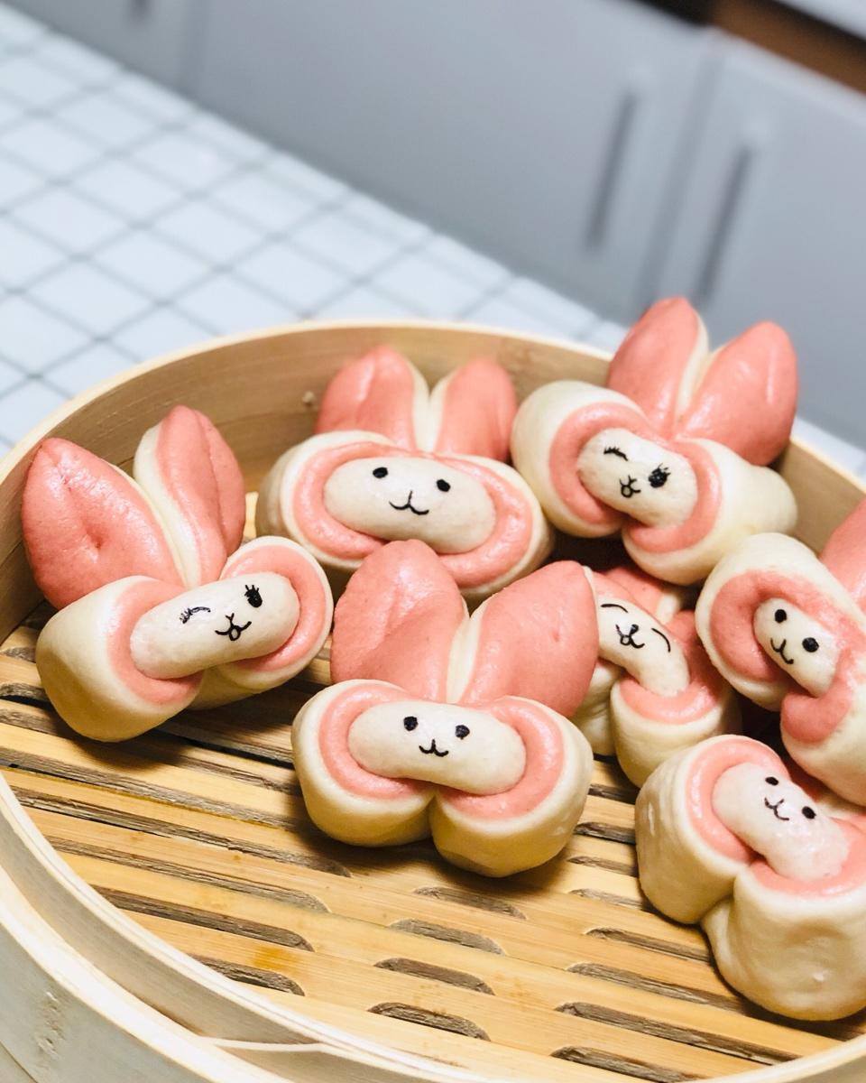 卡通兔子馒头