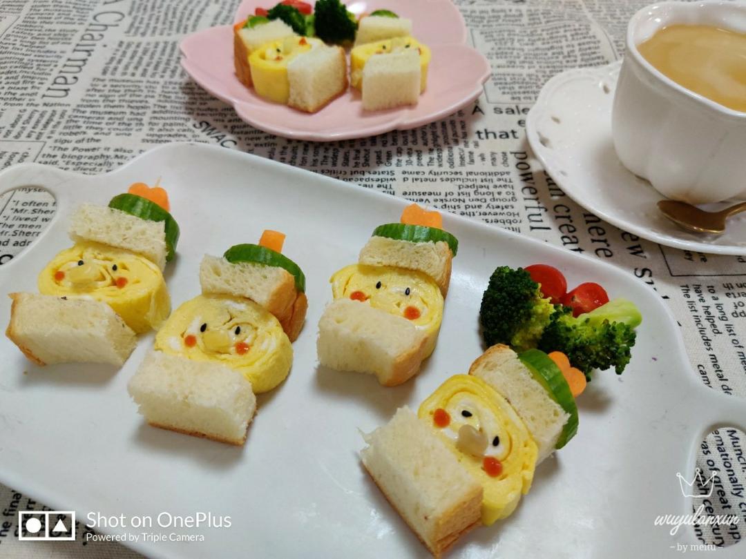蔬菜厚蛋烧三明治（超详细平底锅做厚蛋烧）
