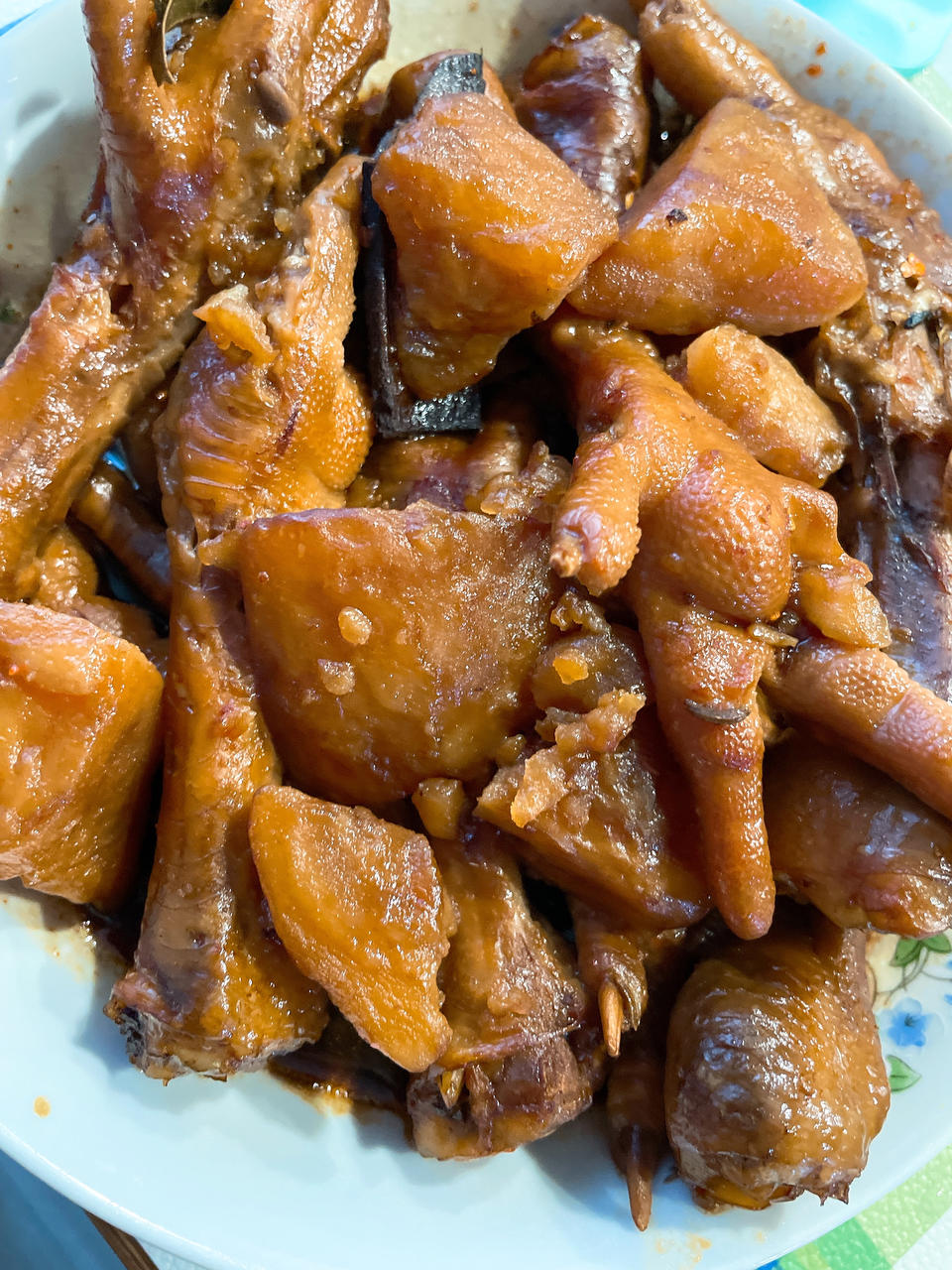 鸡爪烧土豆