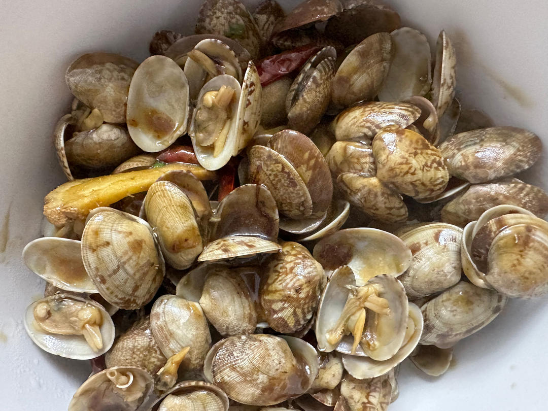 5分钟快手菜❗️秒杀路边摊爆炒花甲～好吃到爆
