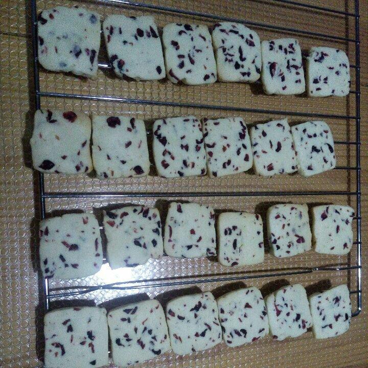 低糖少油版蔓越莓饼干