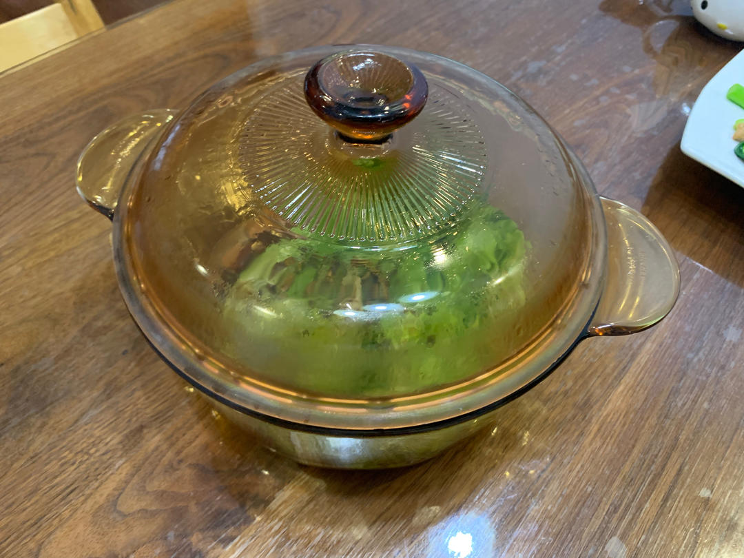 10分钟搞定🥬砂锅蒜蓉生菜煲