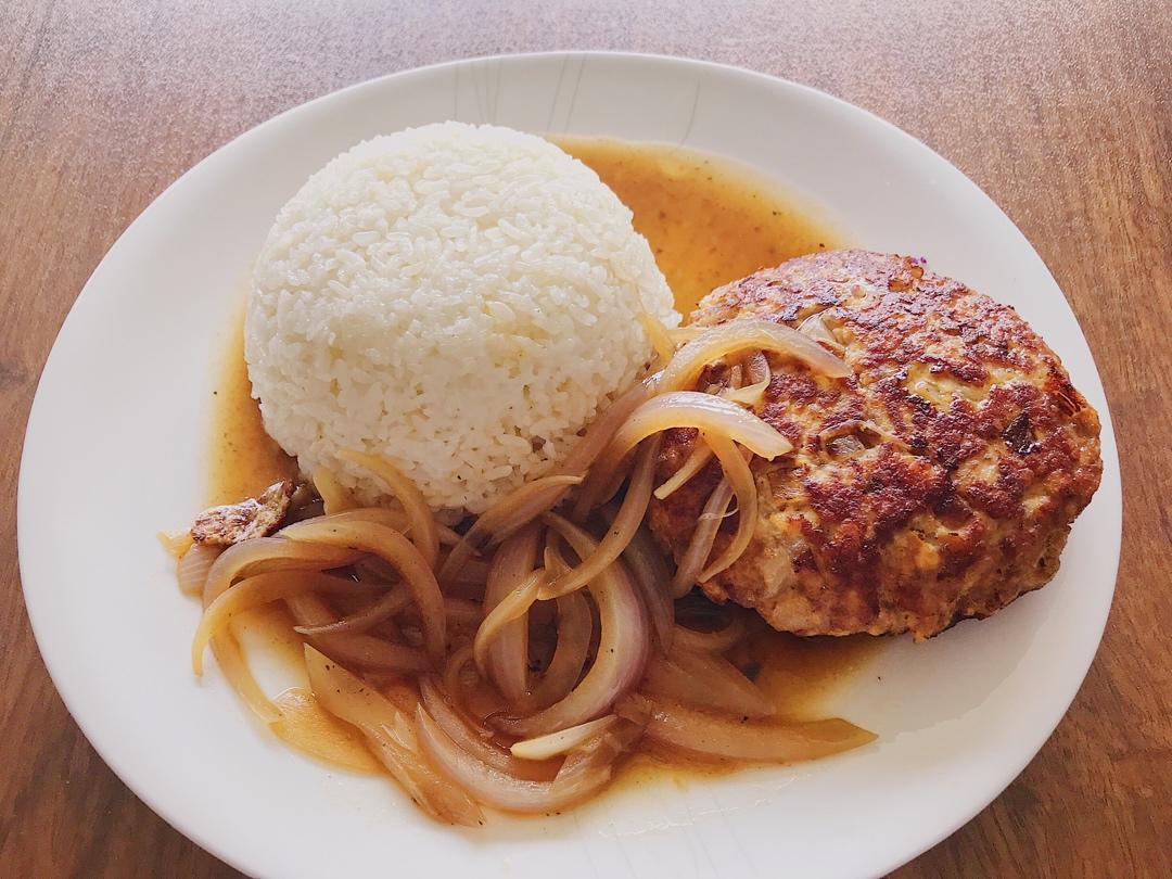 減肥食譜：豆腐汉堡肉with和风酱