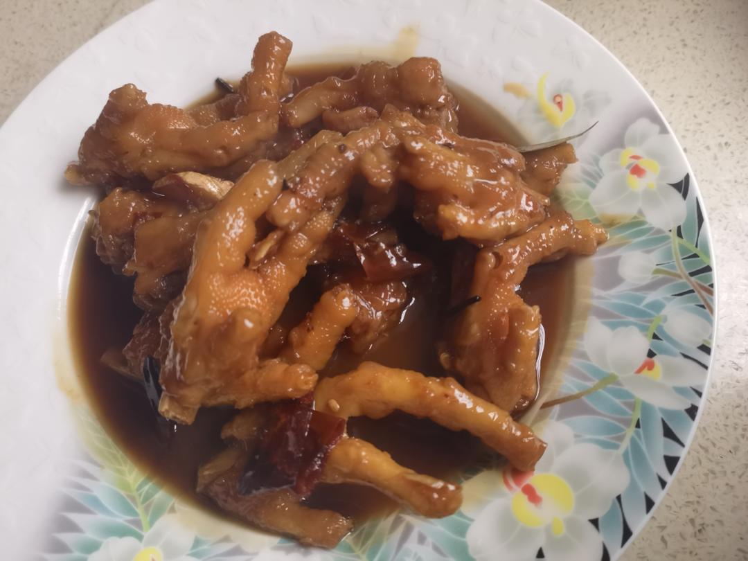 红烧鸡爪 好吃又简单