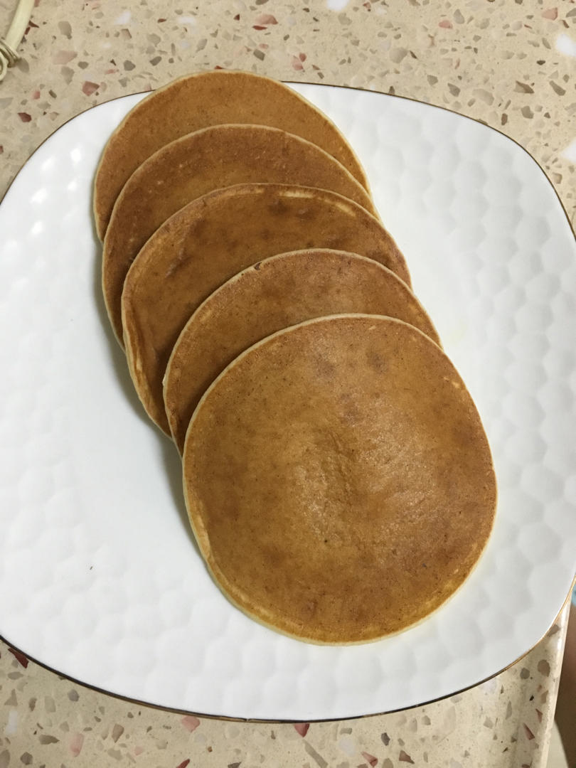 快手点心-香蕉松饼
