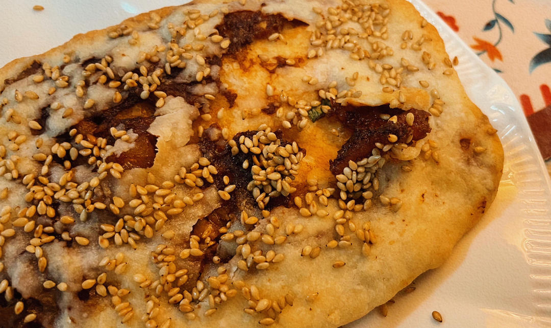 烤箱版鲜肉锅盔