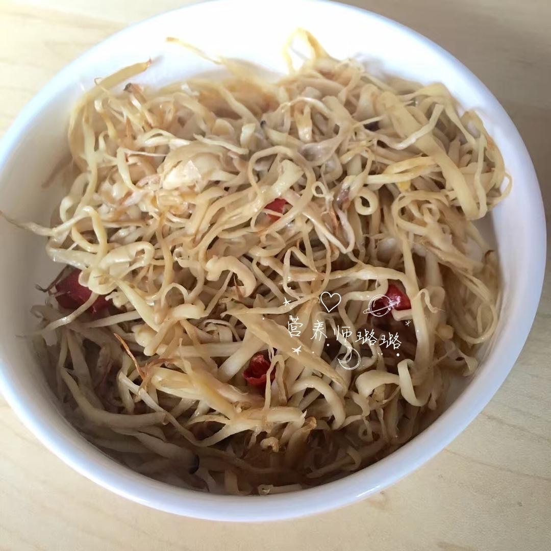 不粘锅 干煸杏鲍菇