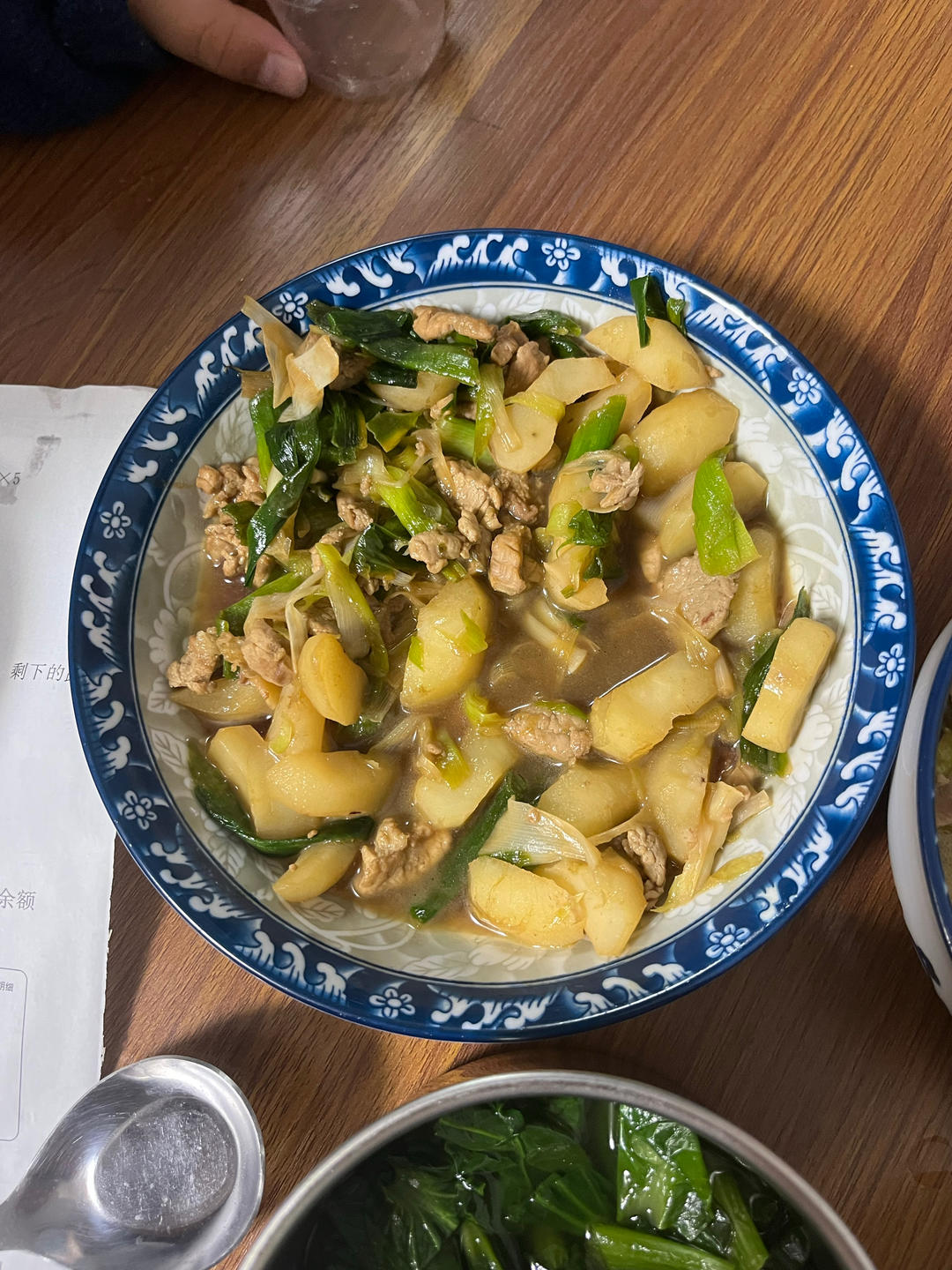 荸荠炒肉丝