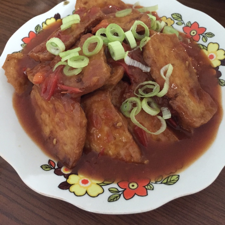 糖醋脆皮豆腐