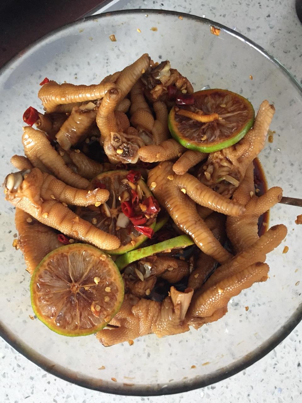 超好吃的🍋酸辣凤爪