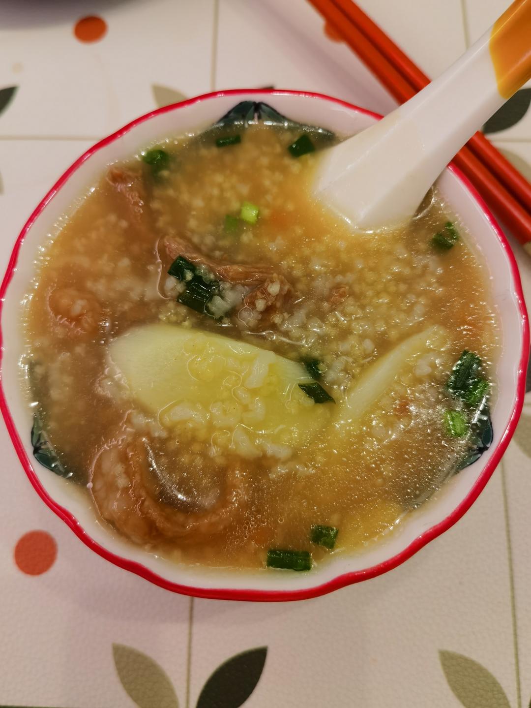 山药瘦肉粥(调理肠胃）