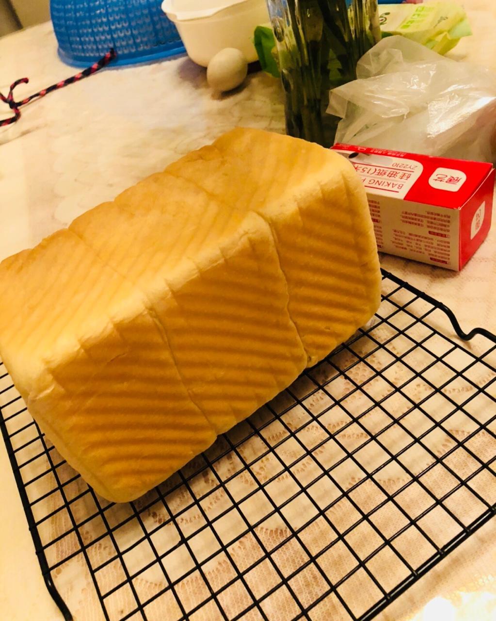 夺命软吐司(๑´ڡ`๑)超软拉丝极速方便的一次发酵吐司