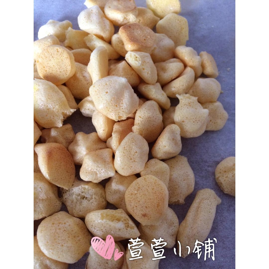 入口即化的蛋黄溶豆