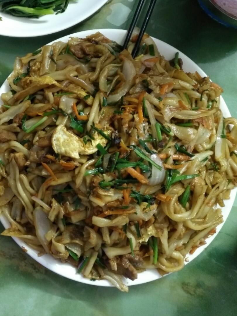简易炒河粉