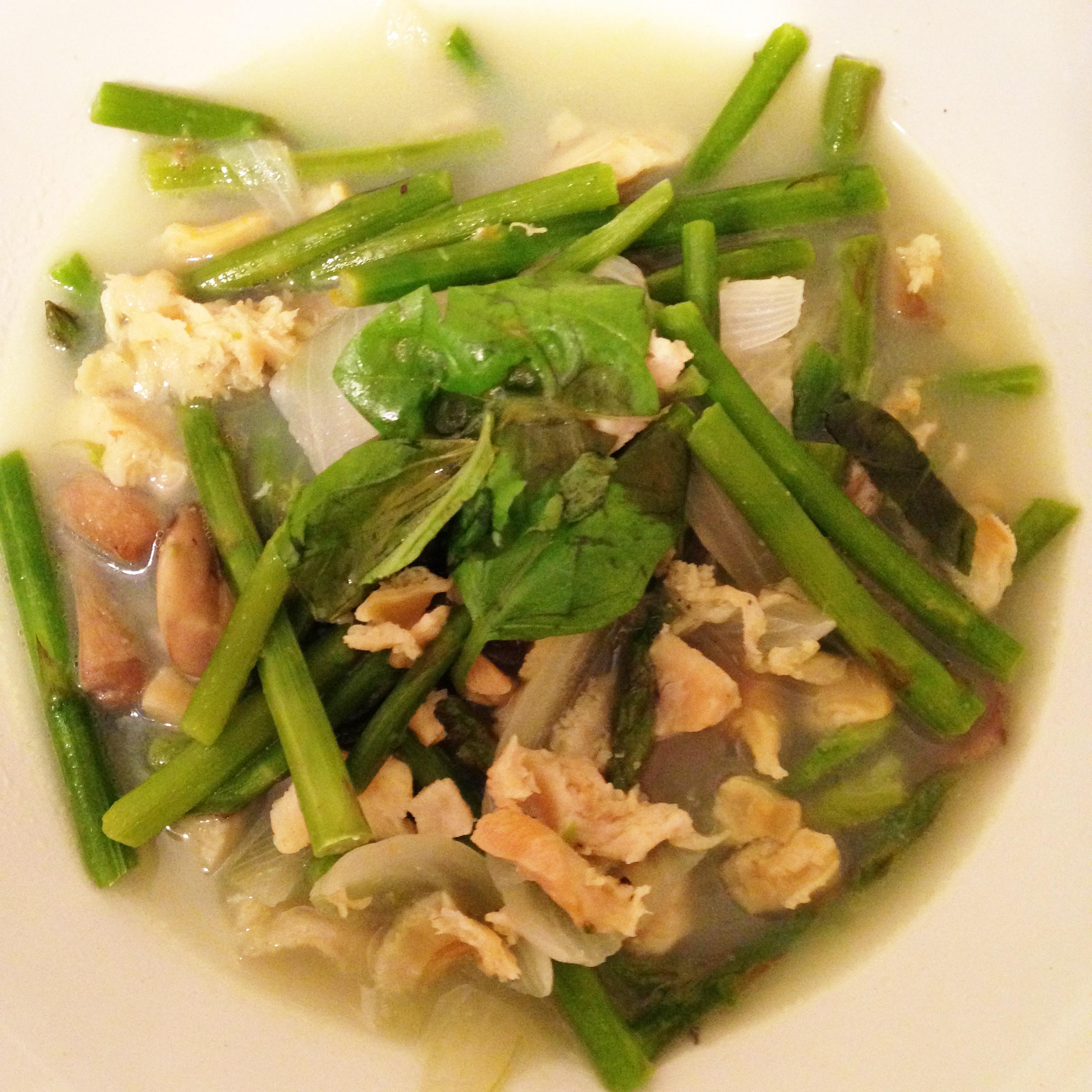 夏日芦笋蛤蜊清汤