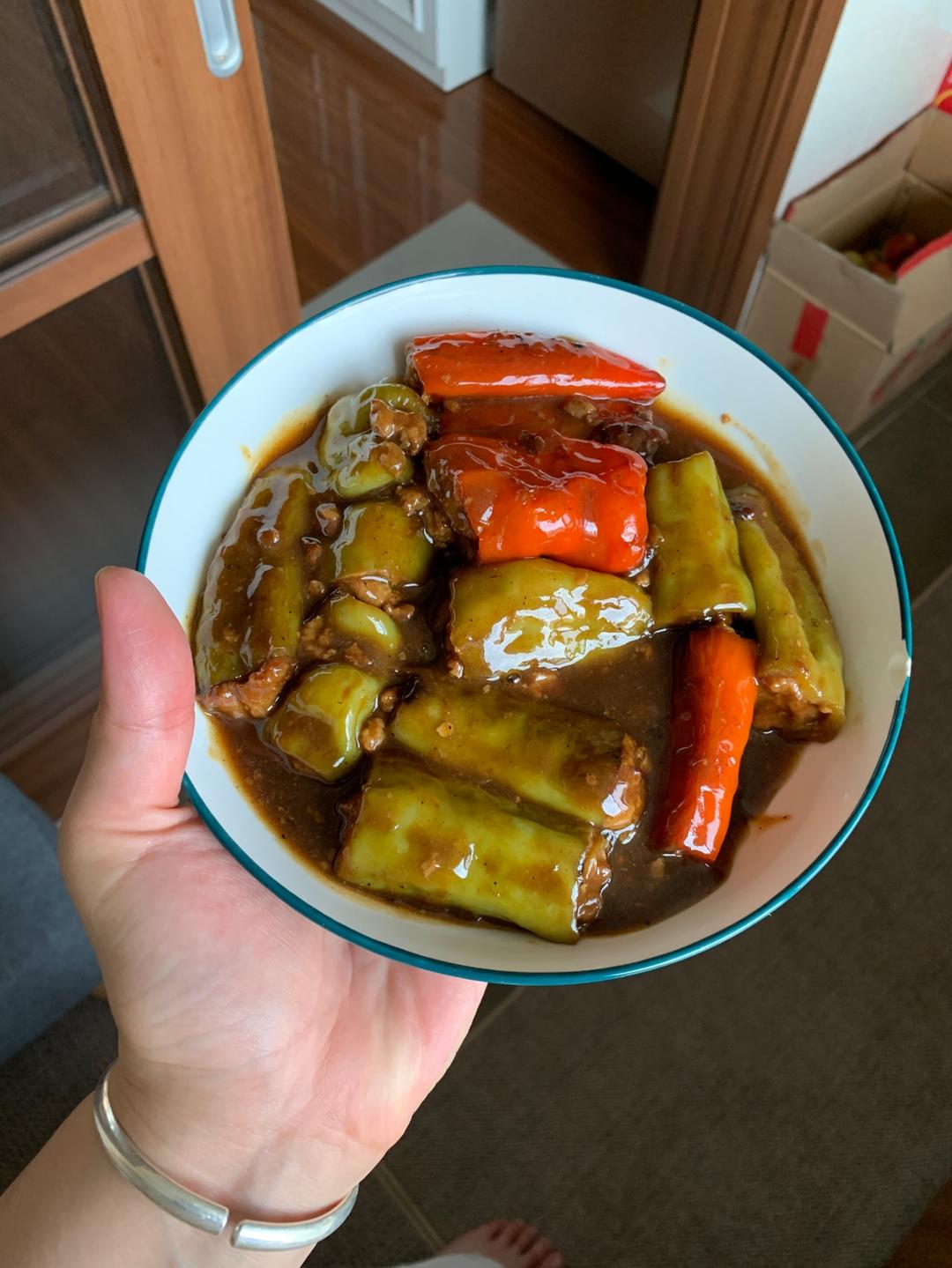 青椒酿肉