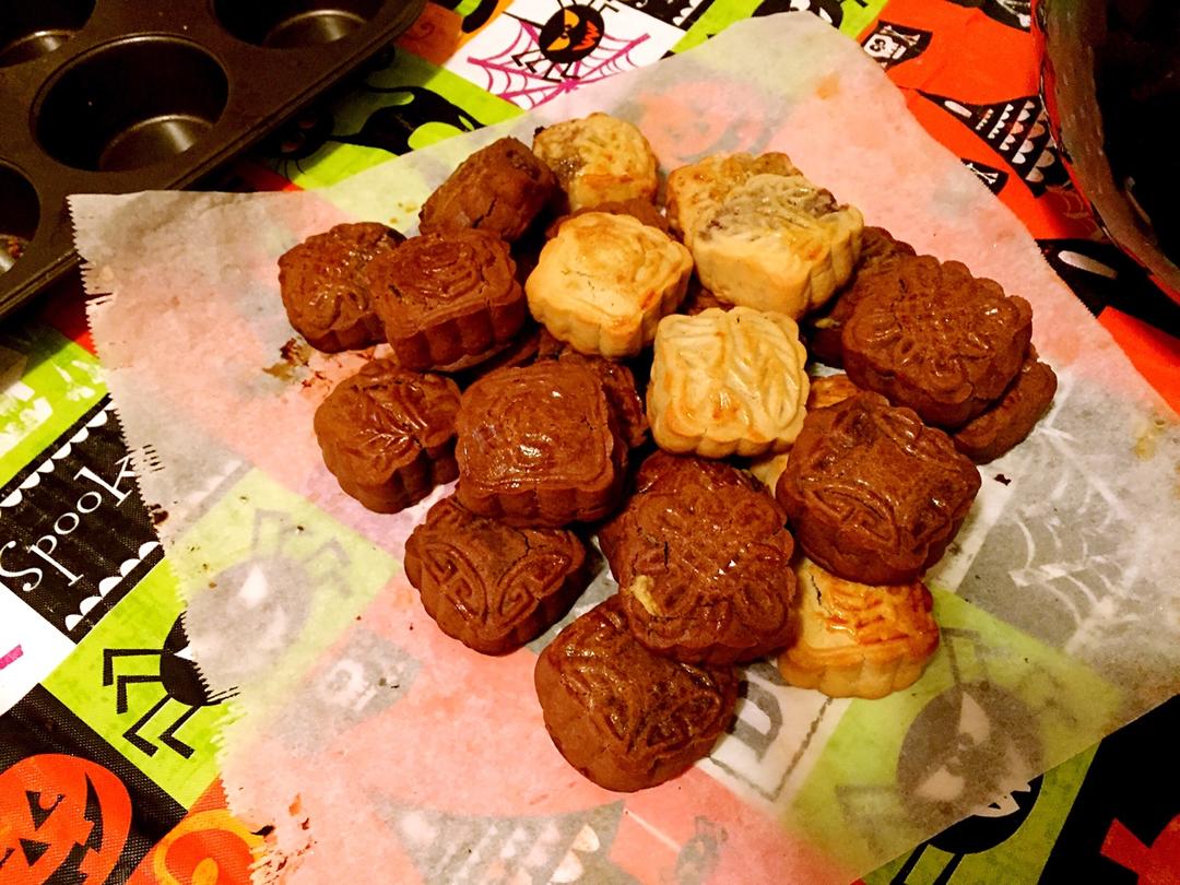 【流心奶黄月饼】 保证成功的流沙般内陷 中秋必备装逼圣品