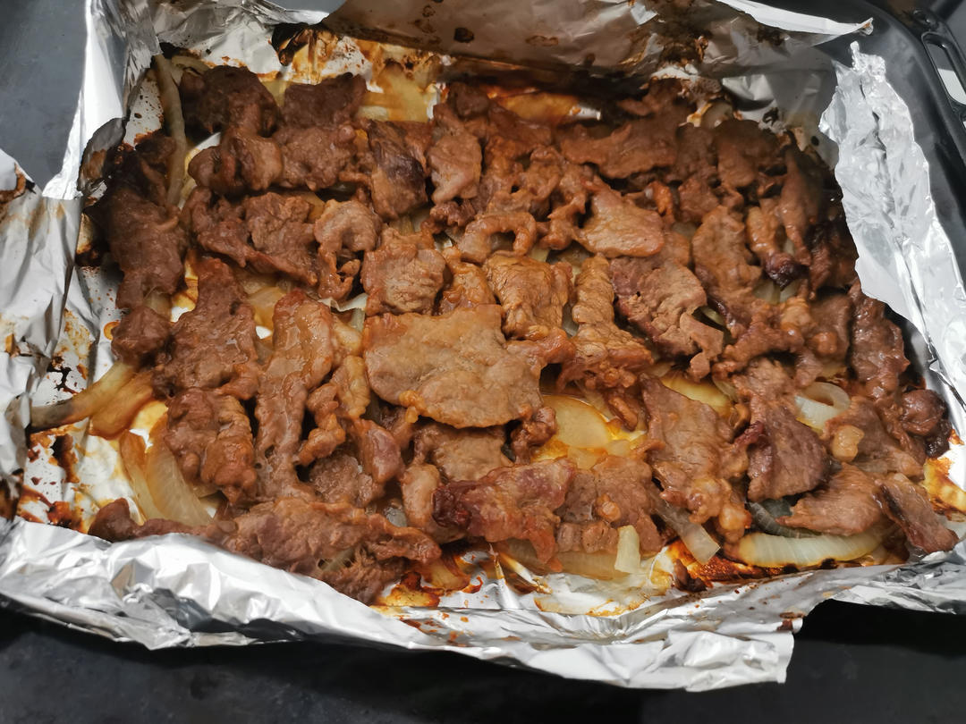 锡纸烤牛肉