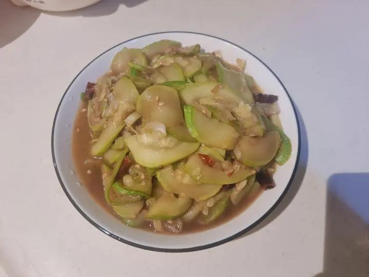 胃口大开的醋溜葫芦瓜