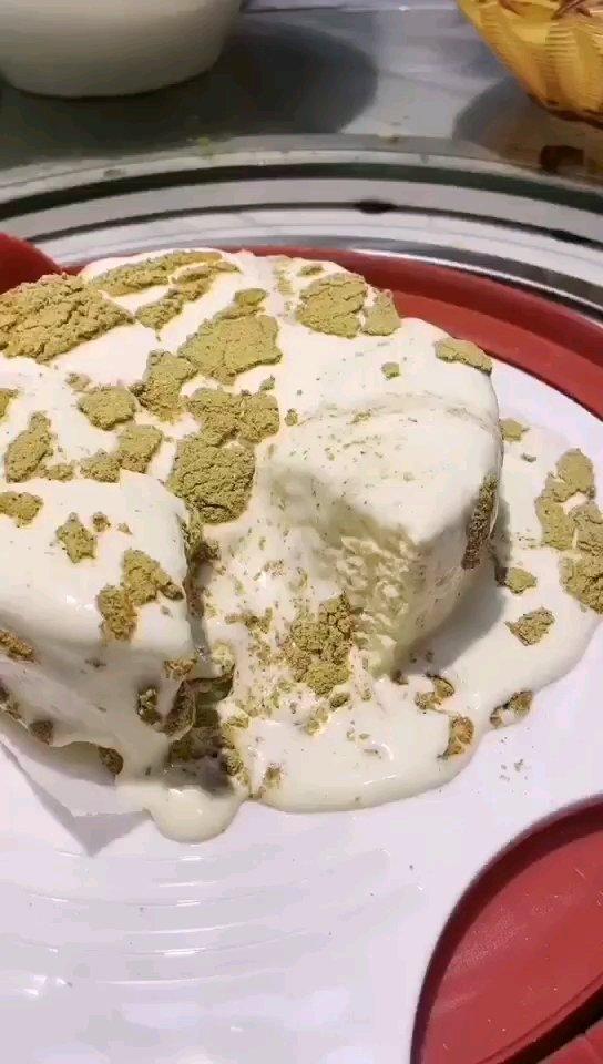 超好吃的豆乳爆浆蛋糕