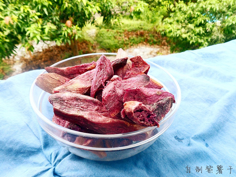 微波紫薯干