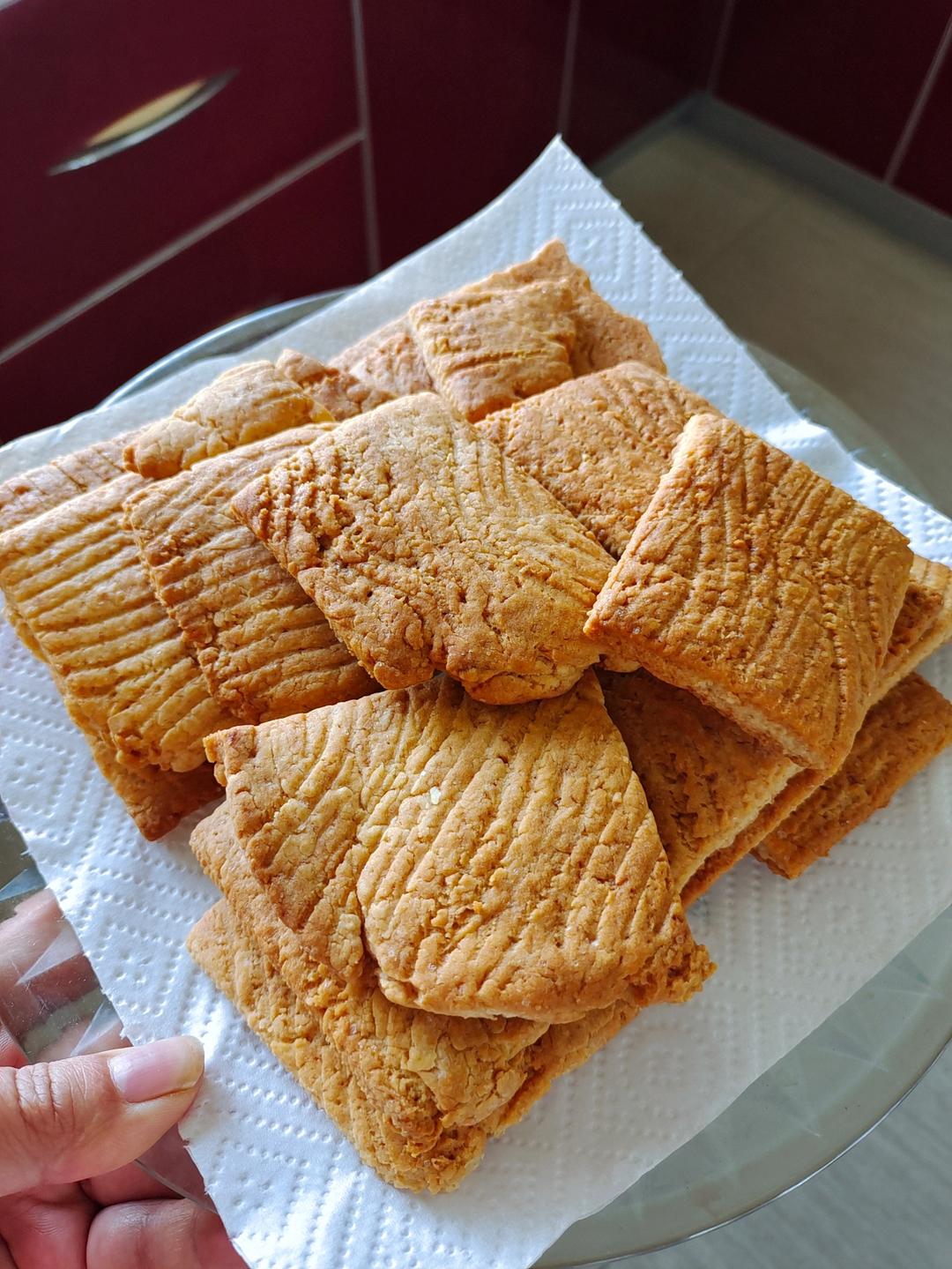 老式 发面饼干