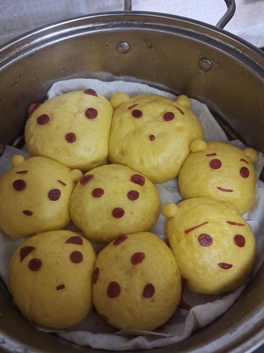 超简单的维尼小熊卡通包