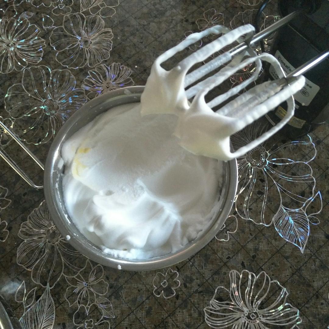 6寸原味戚风蛋糕