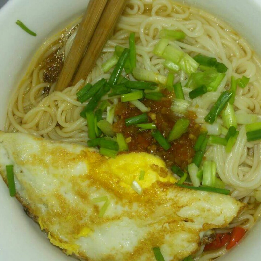 lyly么么哒做的鸡蛋面