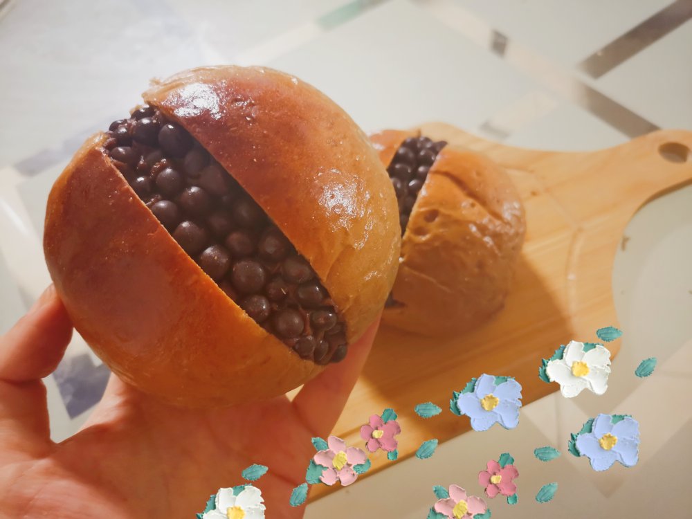 🔥日式巧克力脆珠面包
