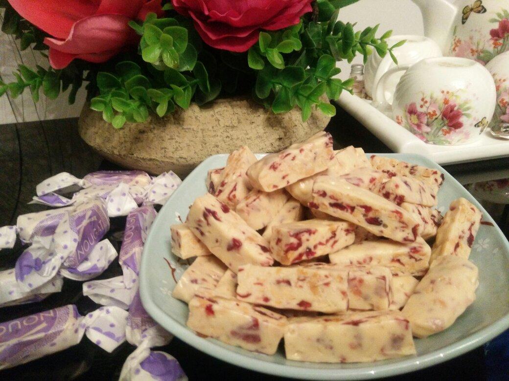 蔓越莓牛轧糖（棉花糖版）