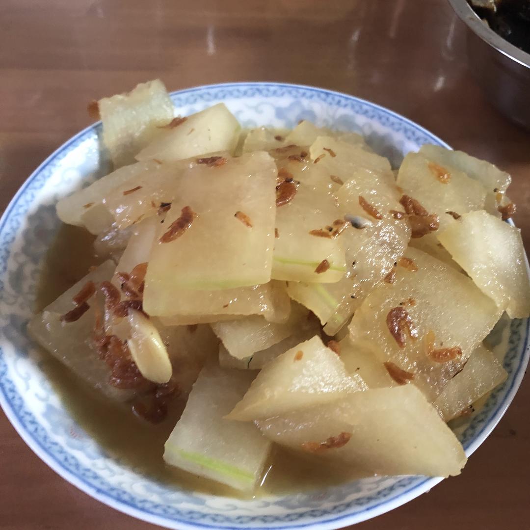虾皮炒冬瓜