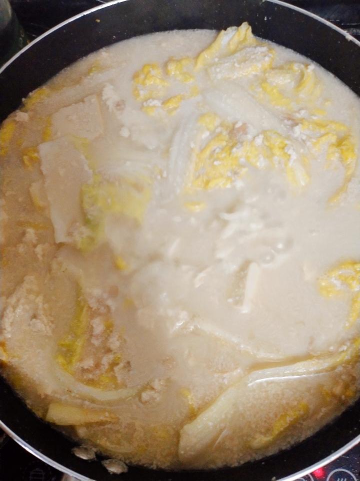 白菜豆腐汤