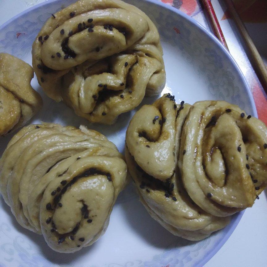 红糖花卷馒头