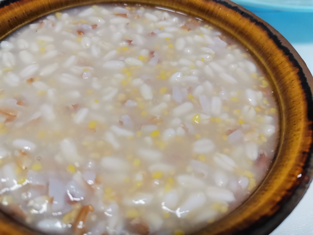 裸燕麦红米棒碴粥/粗粮初阶吃法的做法