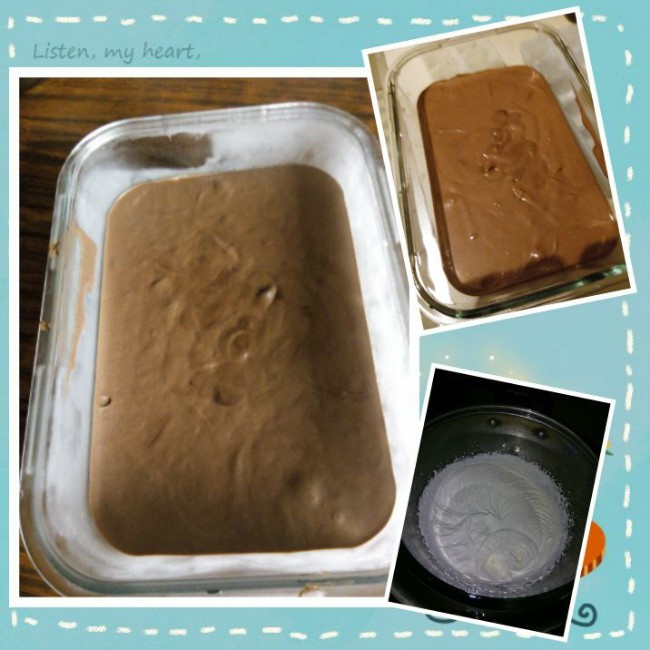 不用搅拌就可以香滑的冰淇淋