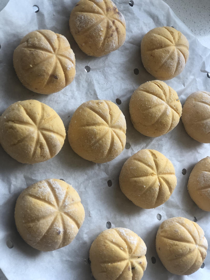 蒸南瓜糯米饼