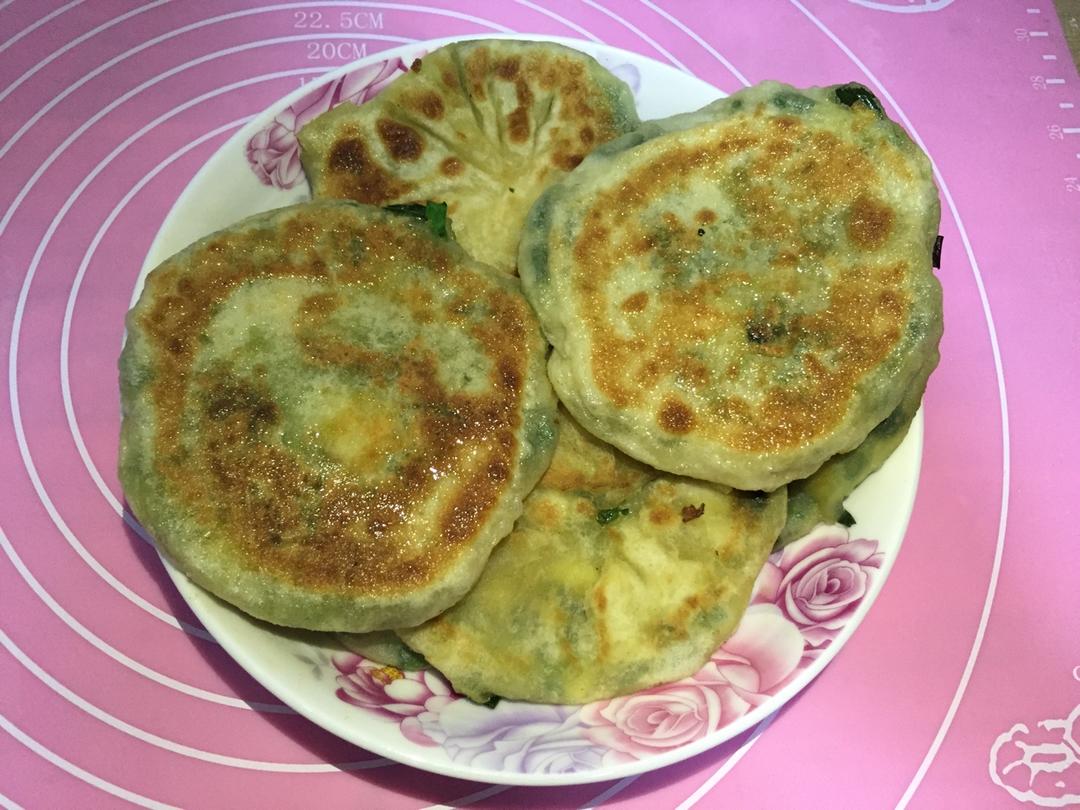 薄皮韭菜饼