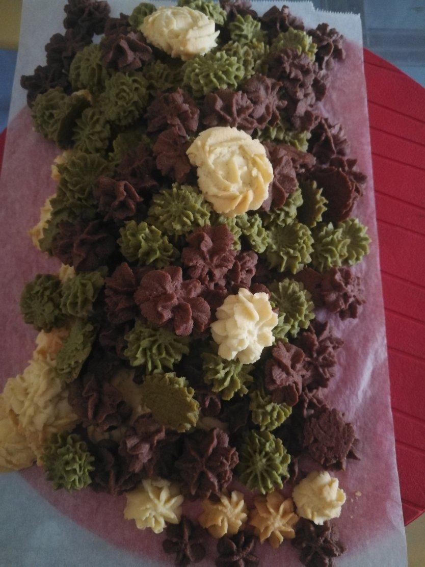 零失败花纹超级立体的黄油曲奇