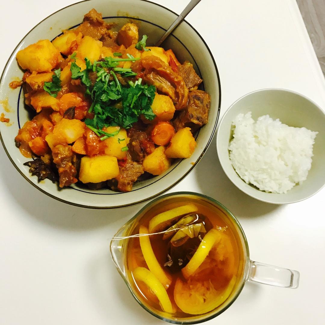 红烧牛肉土豆 （独家秘制）