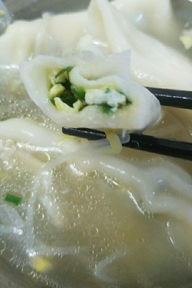不出水的韭菜鸡蛋饺子馅