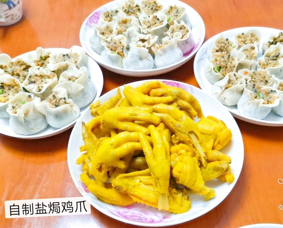 风味盐焗鸡爪