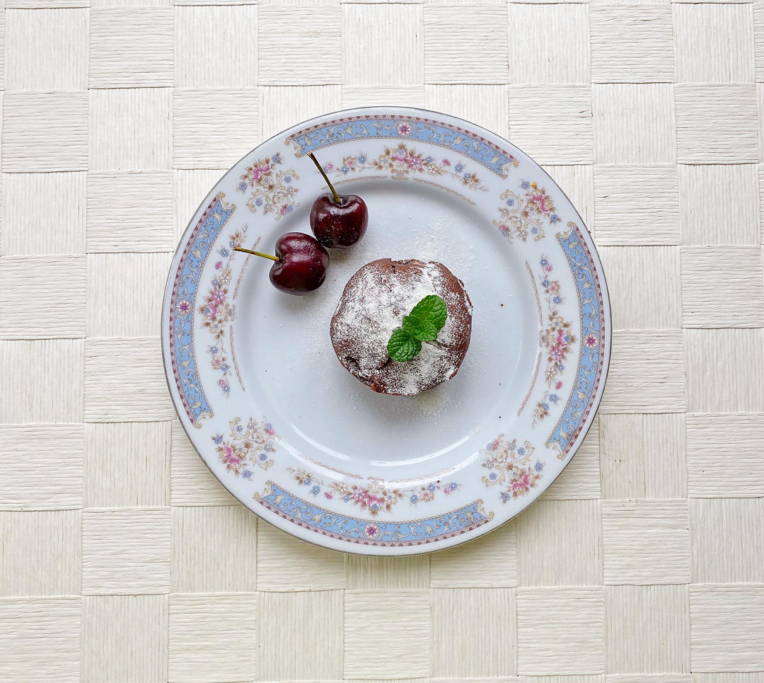 巧克力熔岩蛋糕(全图文超简单)