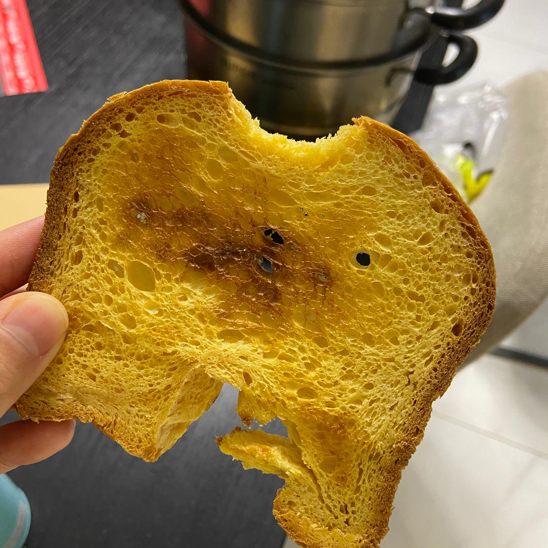 面包机做奶香手撕吐司