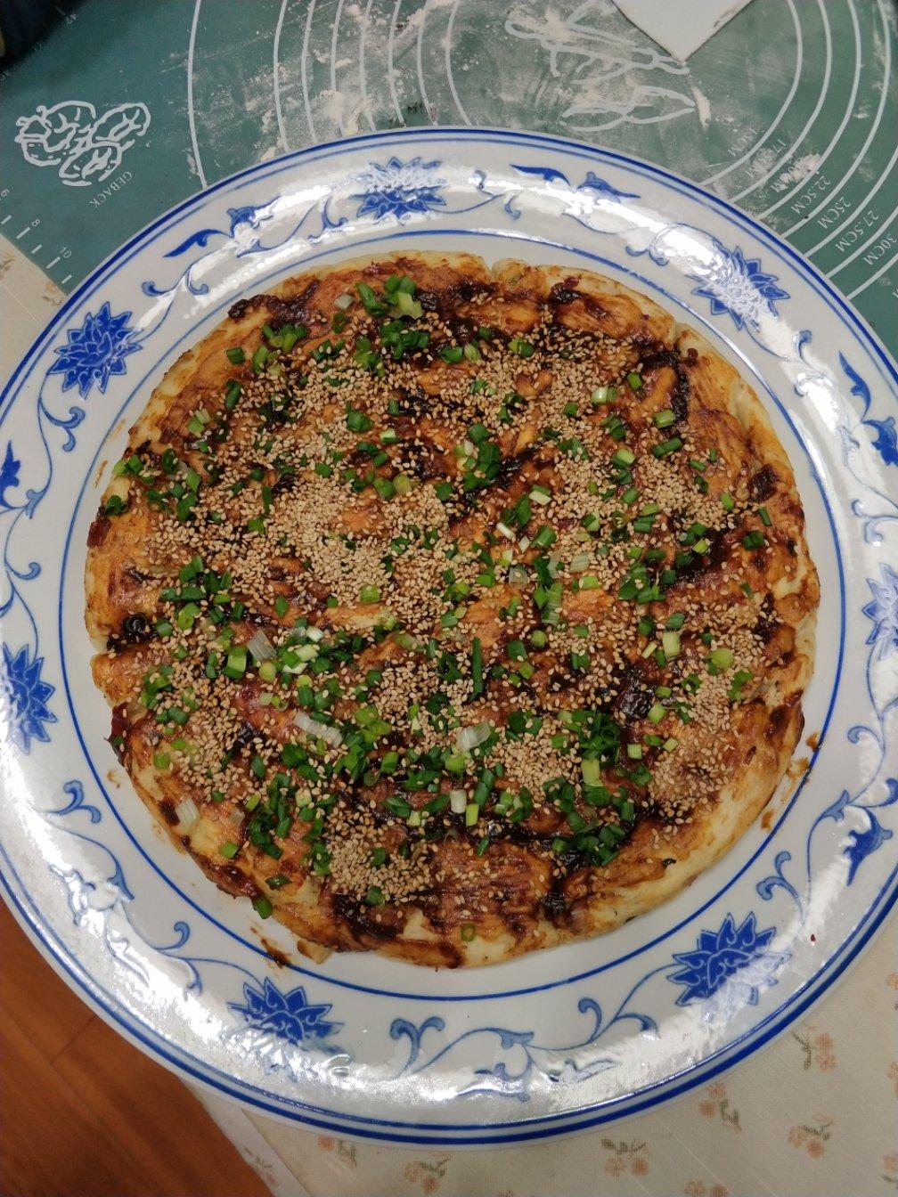 酱香饼 Spicy Soy Pancake