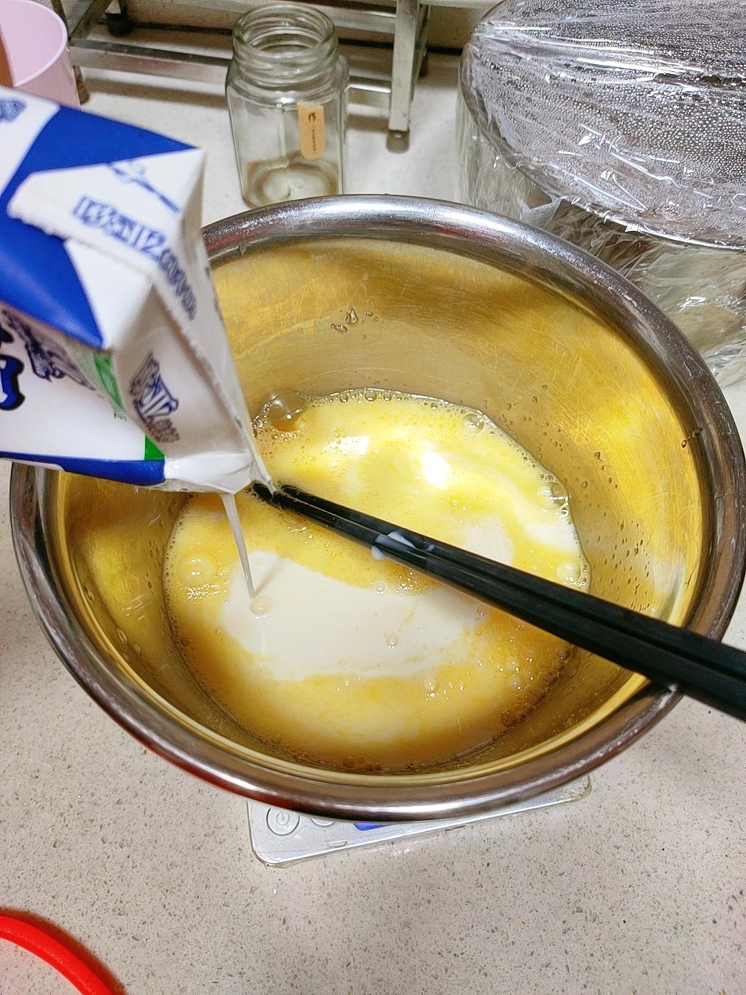 纯奶手撕吐司的做法 步骤1