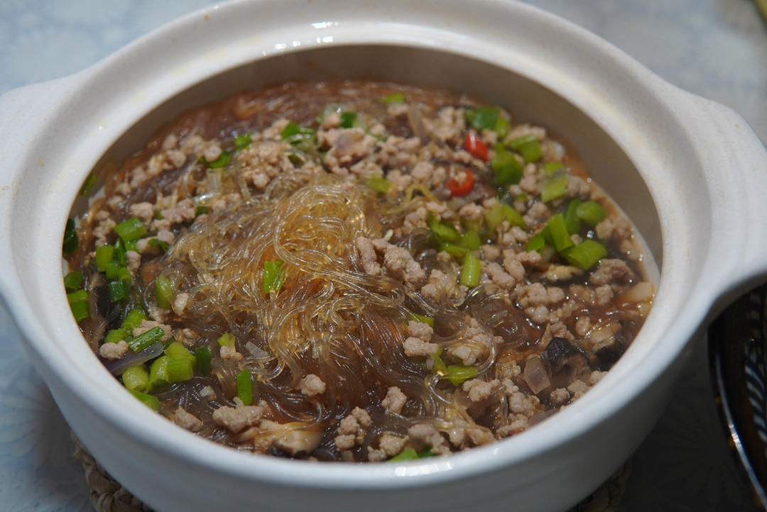 肉末炒粉丝