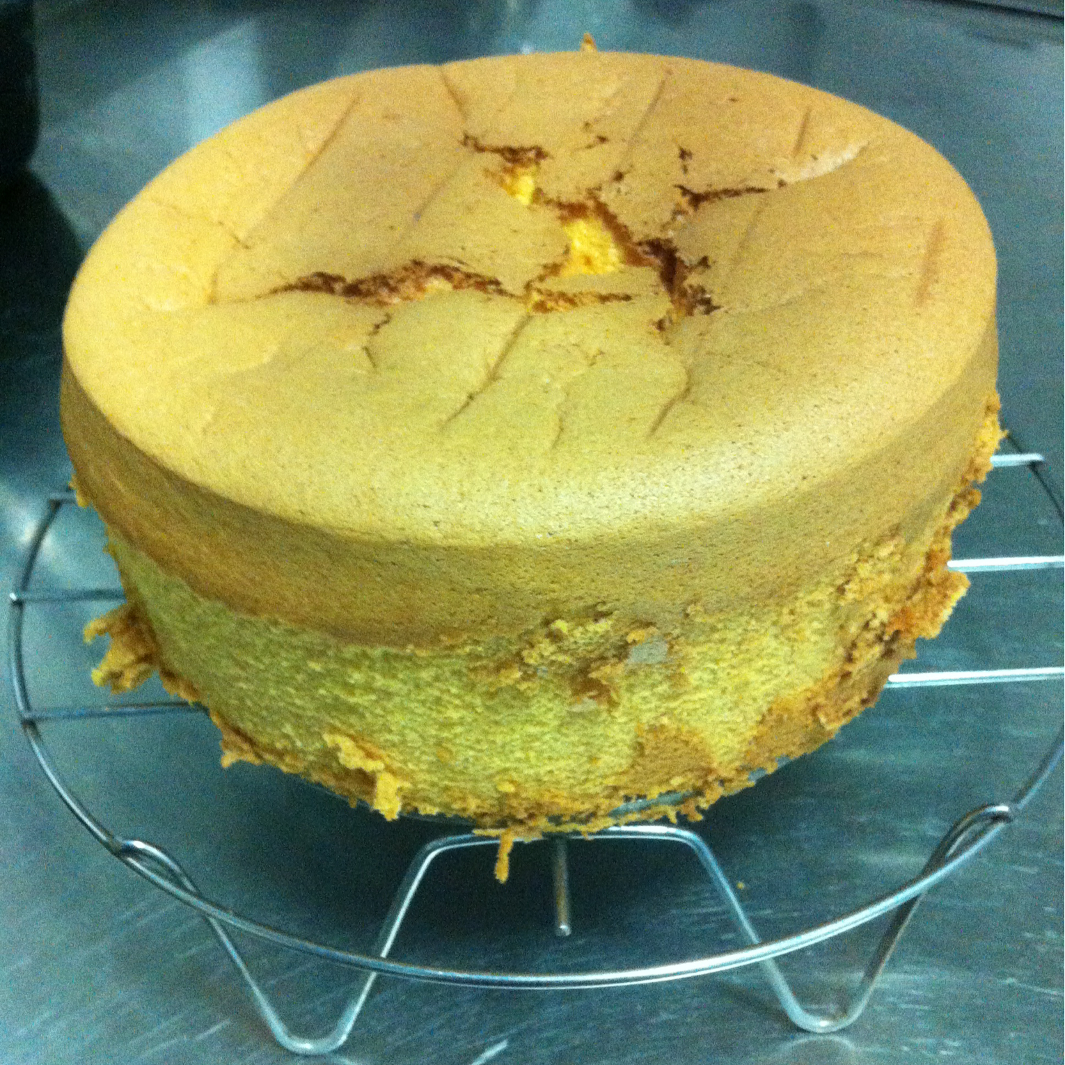 《Tinrry+》戚风蛋糕（6寸配方）（基础、超详细教程）